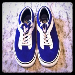 Royal Blue Suede Lace Vans